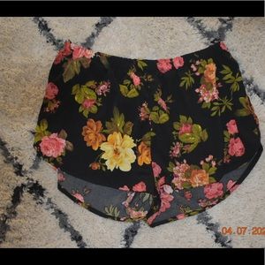 Floral shorts